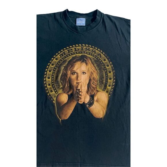 Vintage Melissa Etheridge 2002 Summer Tour T-shirt Size M Made in USA - Picture 7 of 10